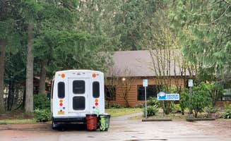 Mark F.'s photo of rv camping at Mt Hood Village Resort near Molalla, OR