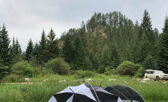 Camping near Sundance: Timon Campground, Lead, South Dakota