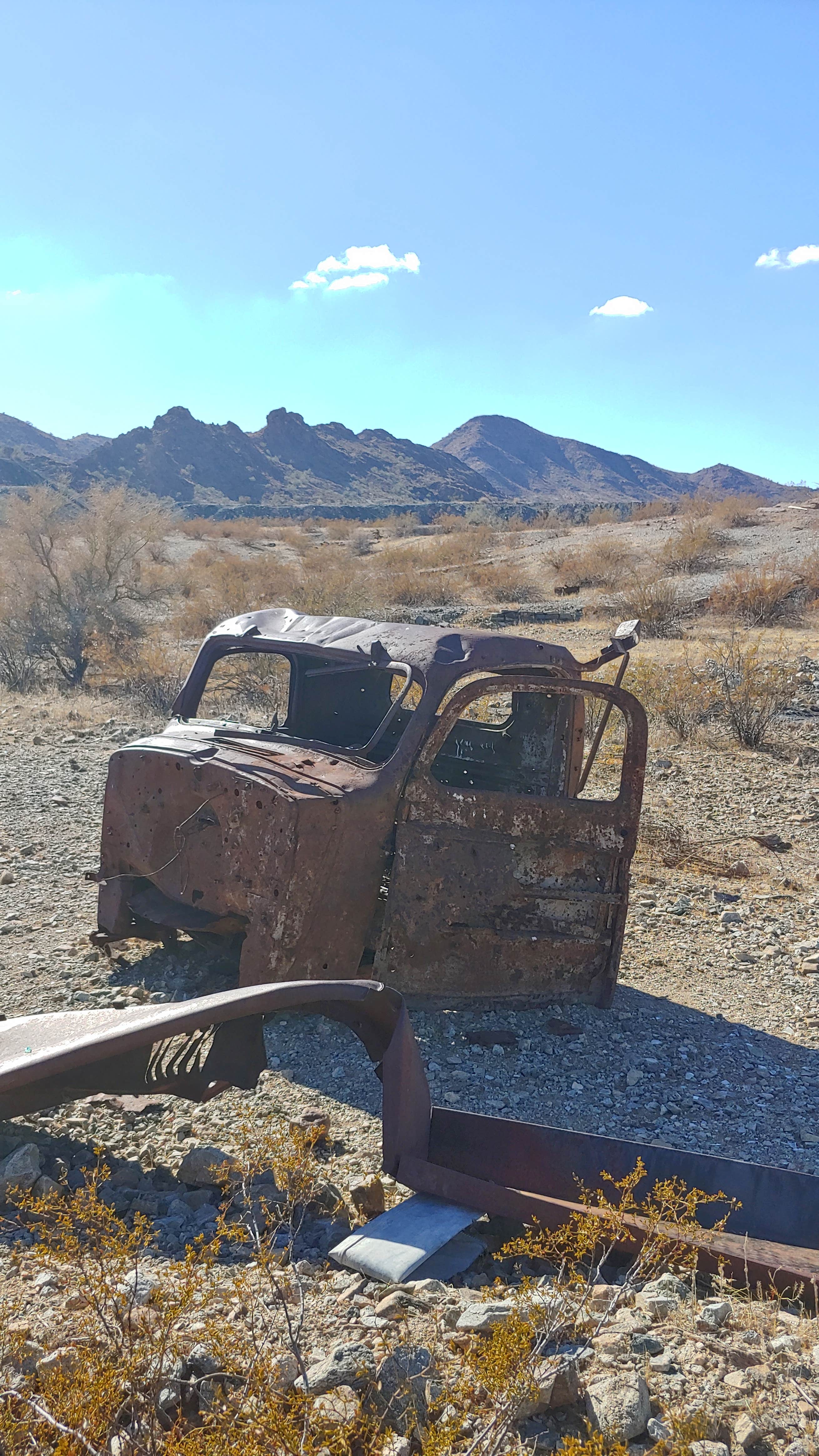 Camper-submitted photo at Swansea Ghost Town near Parker Dam, CA