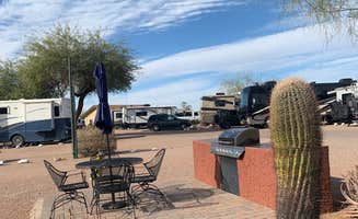 Sarah M.'s photo of rv camping at Mesa-Apache Junction KOA near Tonto National Forest