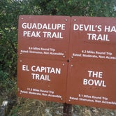 Review photo of Guadalupe Peak Wilderness Campground — Guadalupe Mountains National Park by Brian V., July 12, 2016