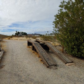 ATV ramp near dump station