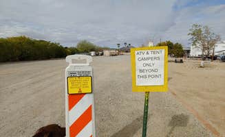 Laura M.'s photo of camping with pets at Salome KOA in Arizona