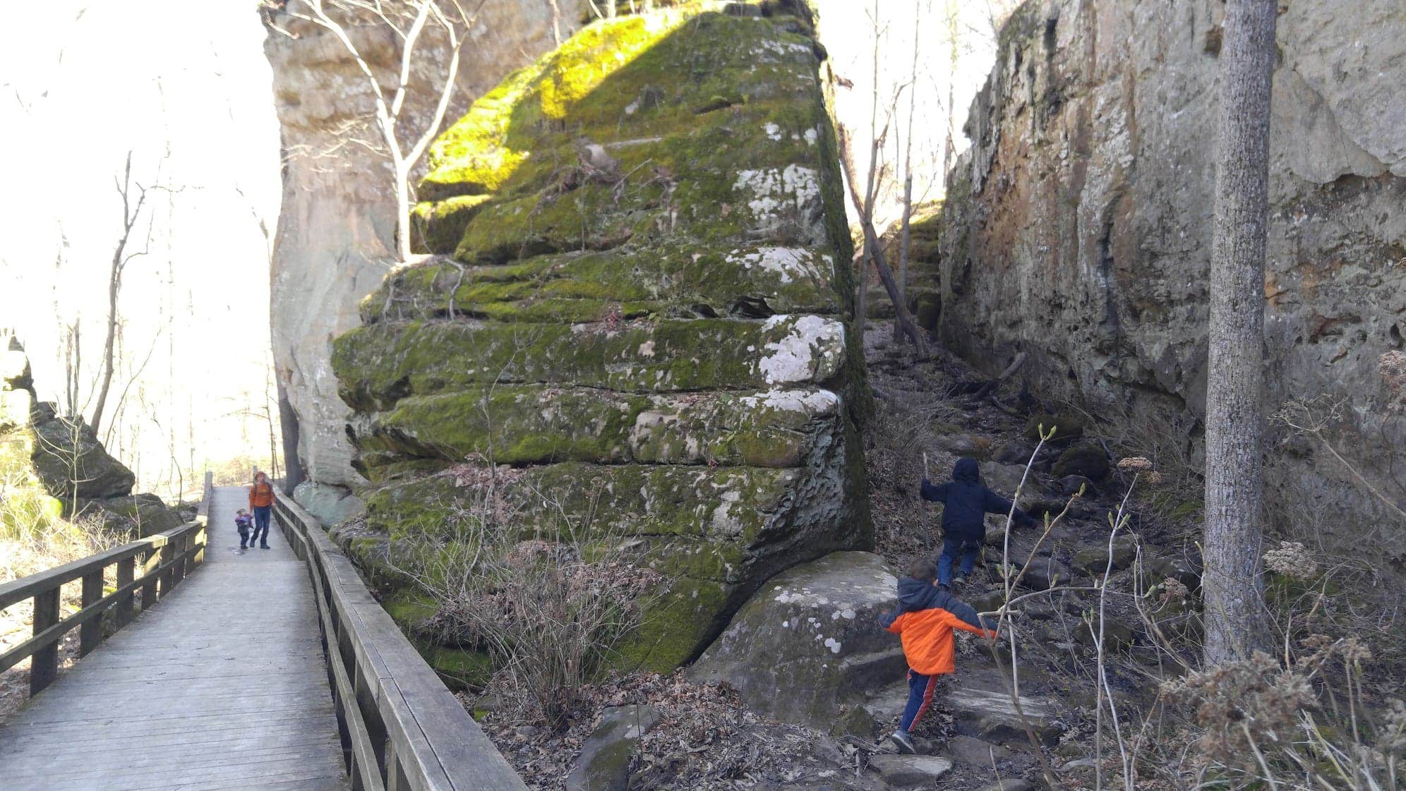 Camper-submitted photo at Giant City State Park Campground near Whittington, IL