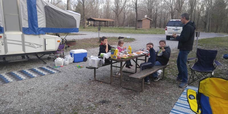 Camper submitted image from Giant City State Park Campground