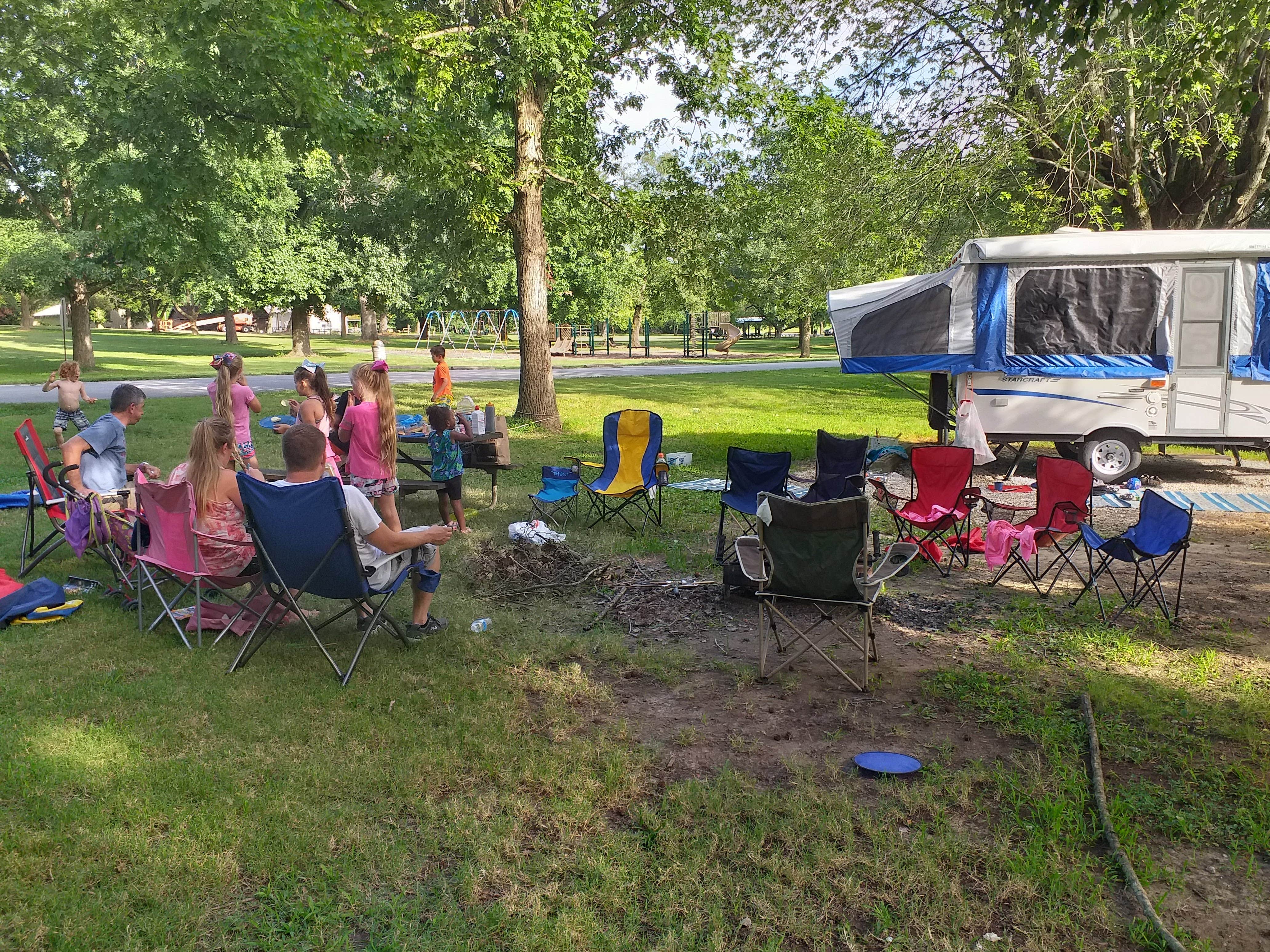 Camper submitted image from Pere Marquette State Park Campground - 1