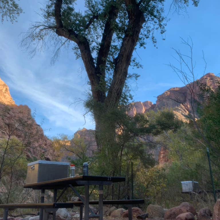 Bright Angel Campground — Grand Canyon National Park