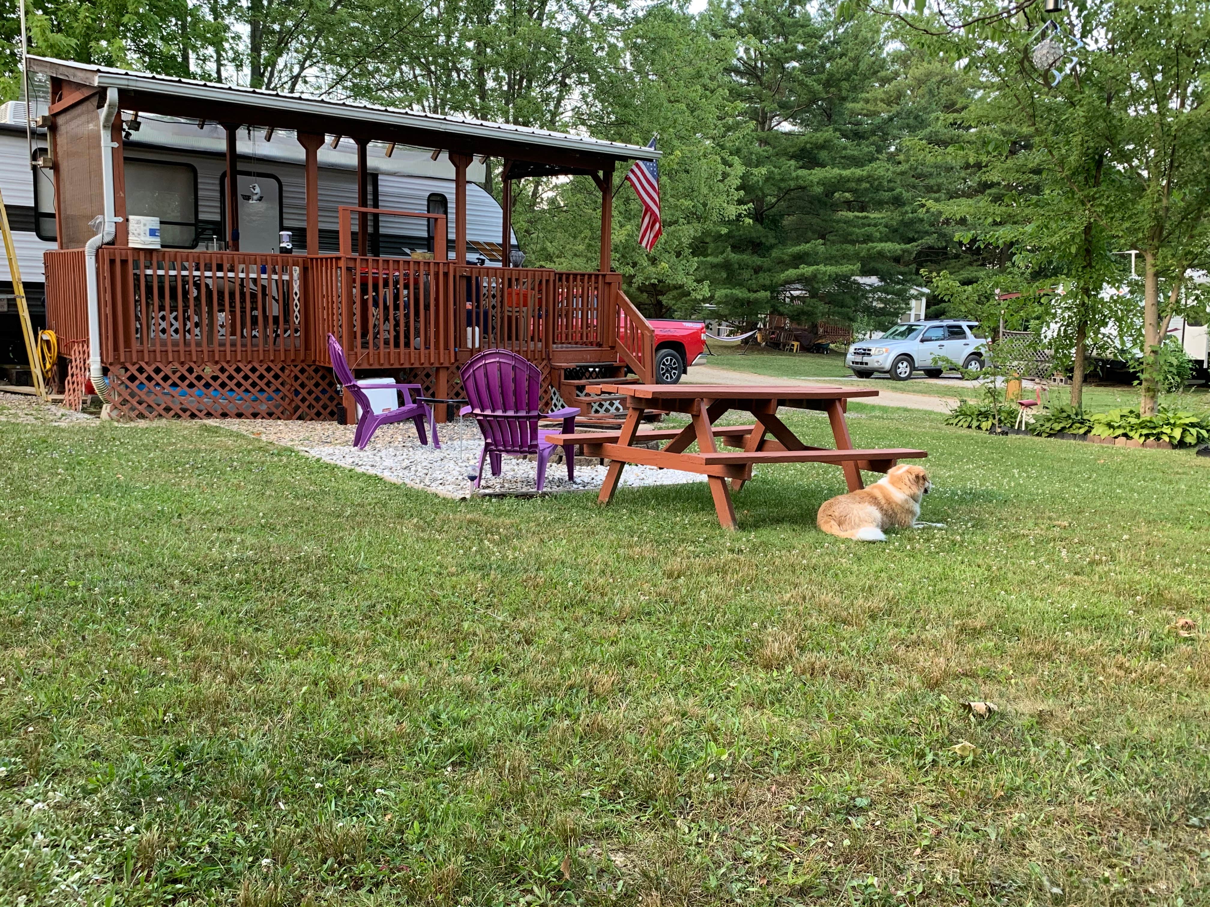 Camper-submitted photo at Rustic Lakes Campground near Sullivan, OH