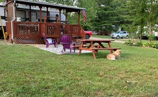 Gail's photo of camping with pets at Rustic Lakes Campground in Ohio