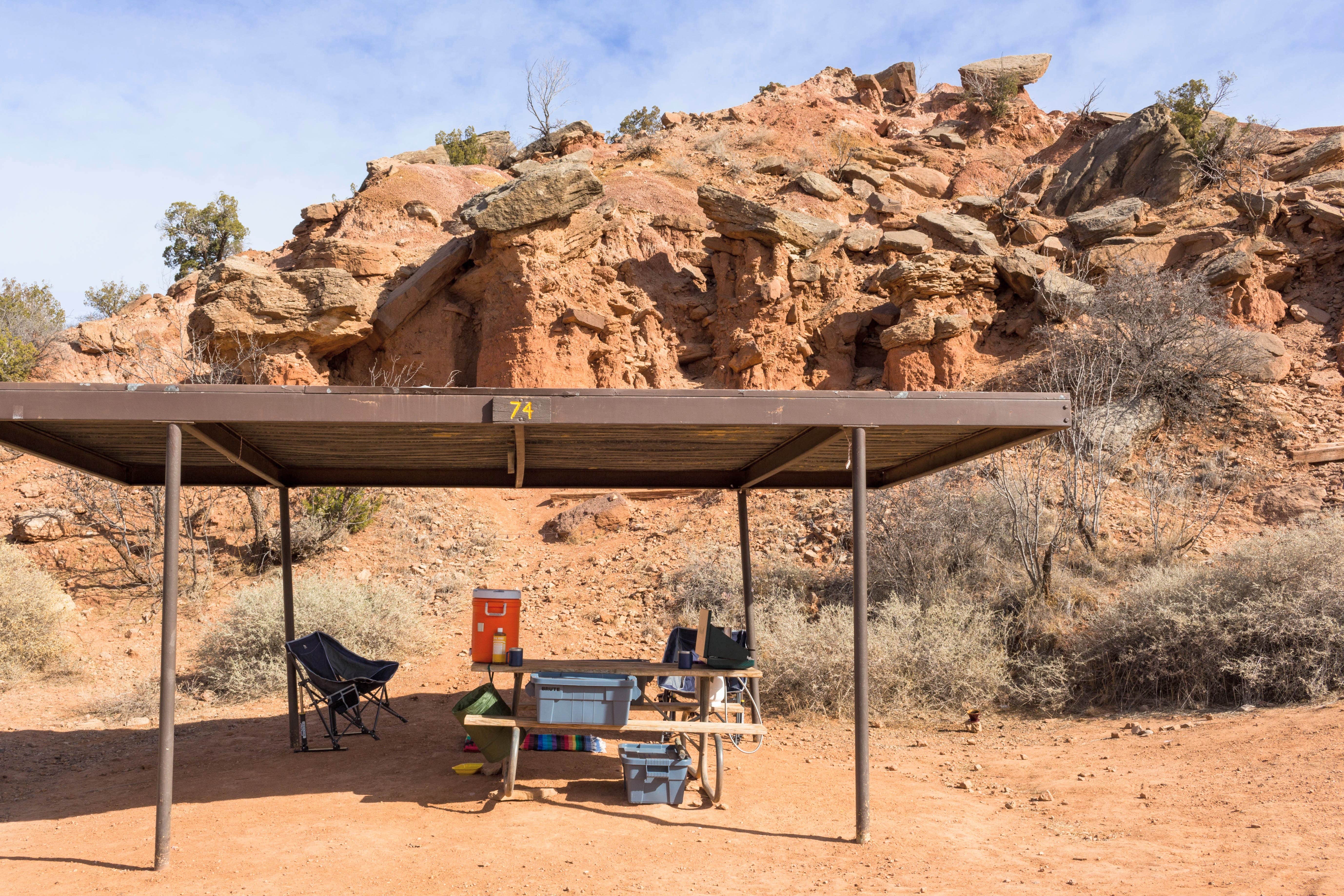 Camper-submitted photo at Fortress Cliff Primitive — Palo Duro Canyon State Park near Amarillo, TX