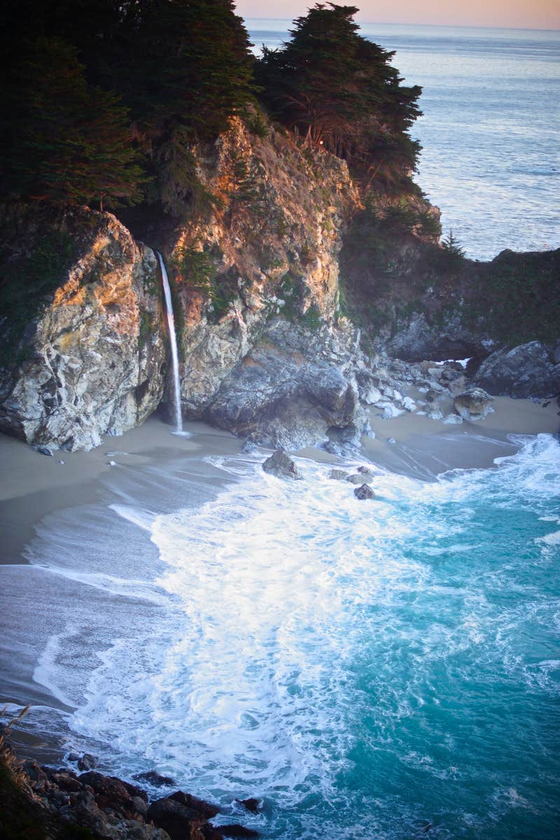 Camper-submitted photo at Julia Pfeiffer Burns Environmental Camping — Julia Pfeiffer Burns State Park near Fort Hunter Liggett, CA