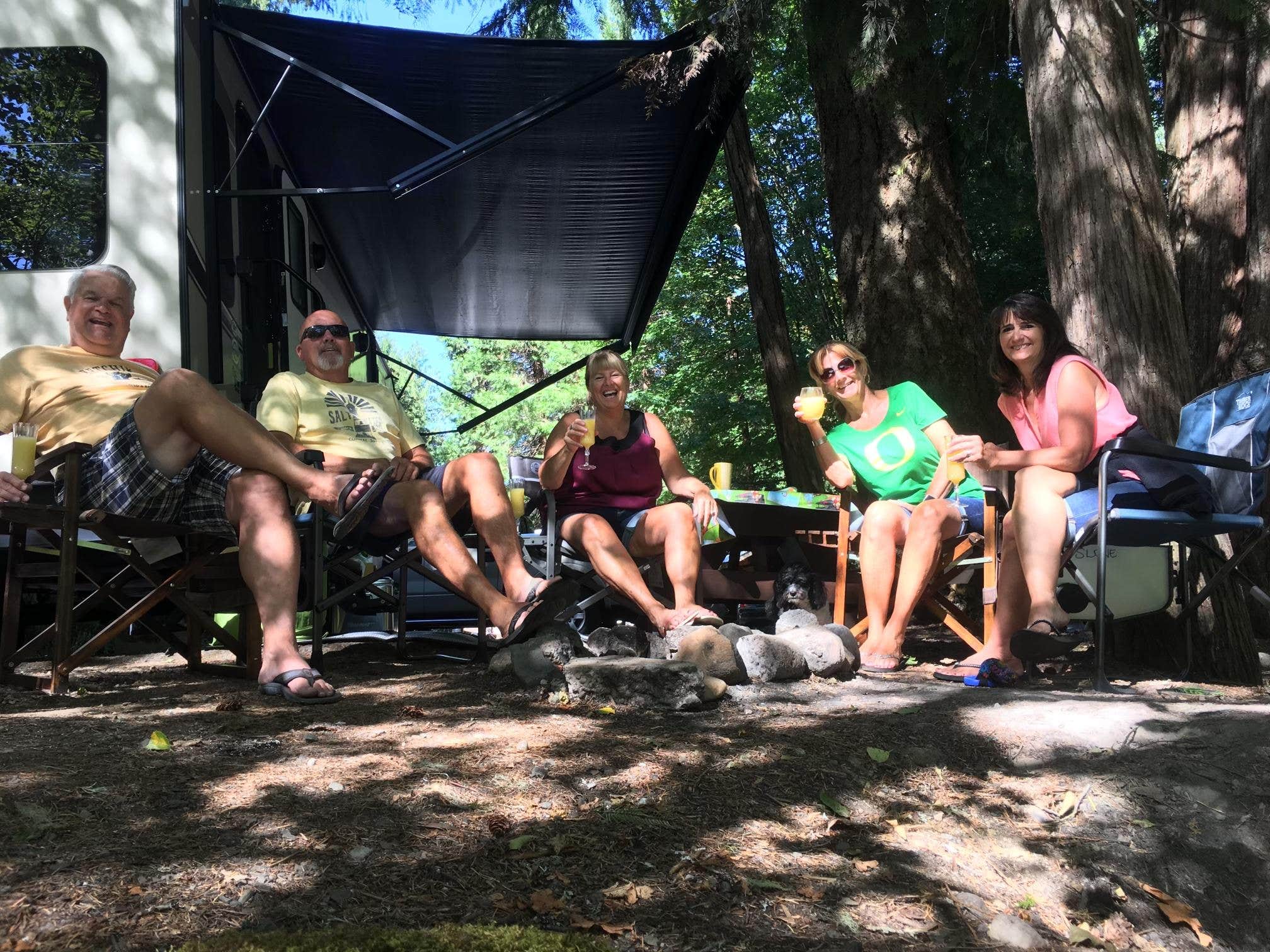 Camper-submitted photo at Belknap Hot Springs Lodge and Gardens near Foster, OR