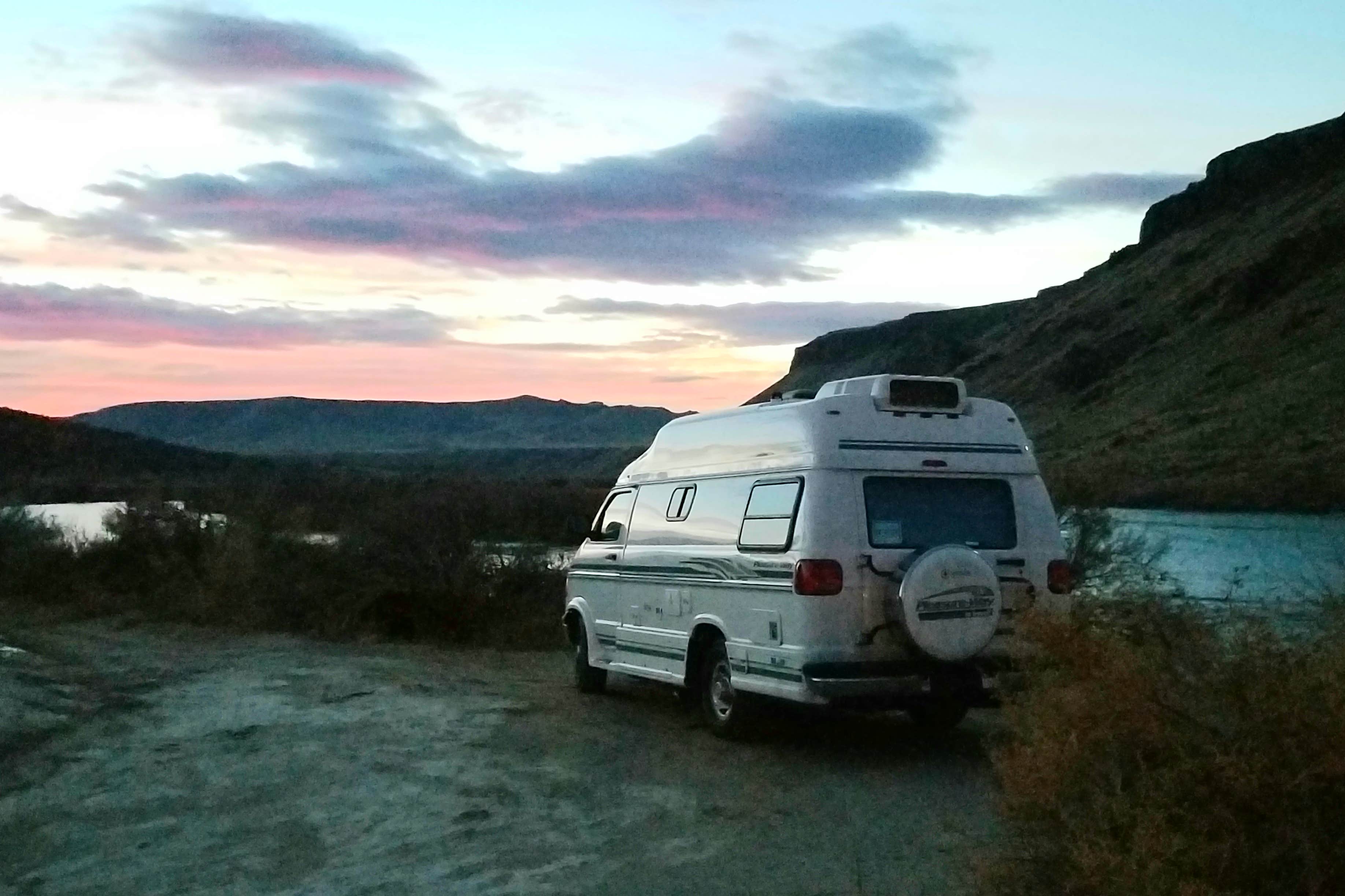 Christine's photo of rv camping at Celebration Park near Murphy, ID