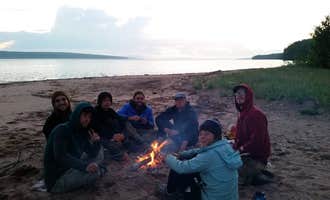Camping near Stockton Island - Campsite — Apostle Islands National Lakeshore: Oak Island — Apostle Islands National Lakeshore, Apostle Islands National Lakeshore, Wisconsin