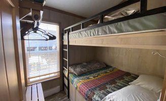 Amy G.'s photo of glamping accommodations at Hilltop Resorts and Campgrounds near Amanda, OH