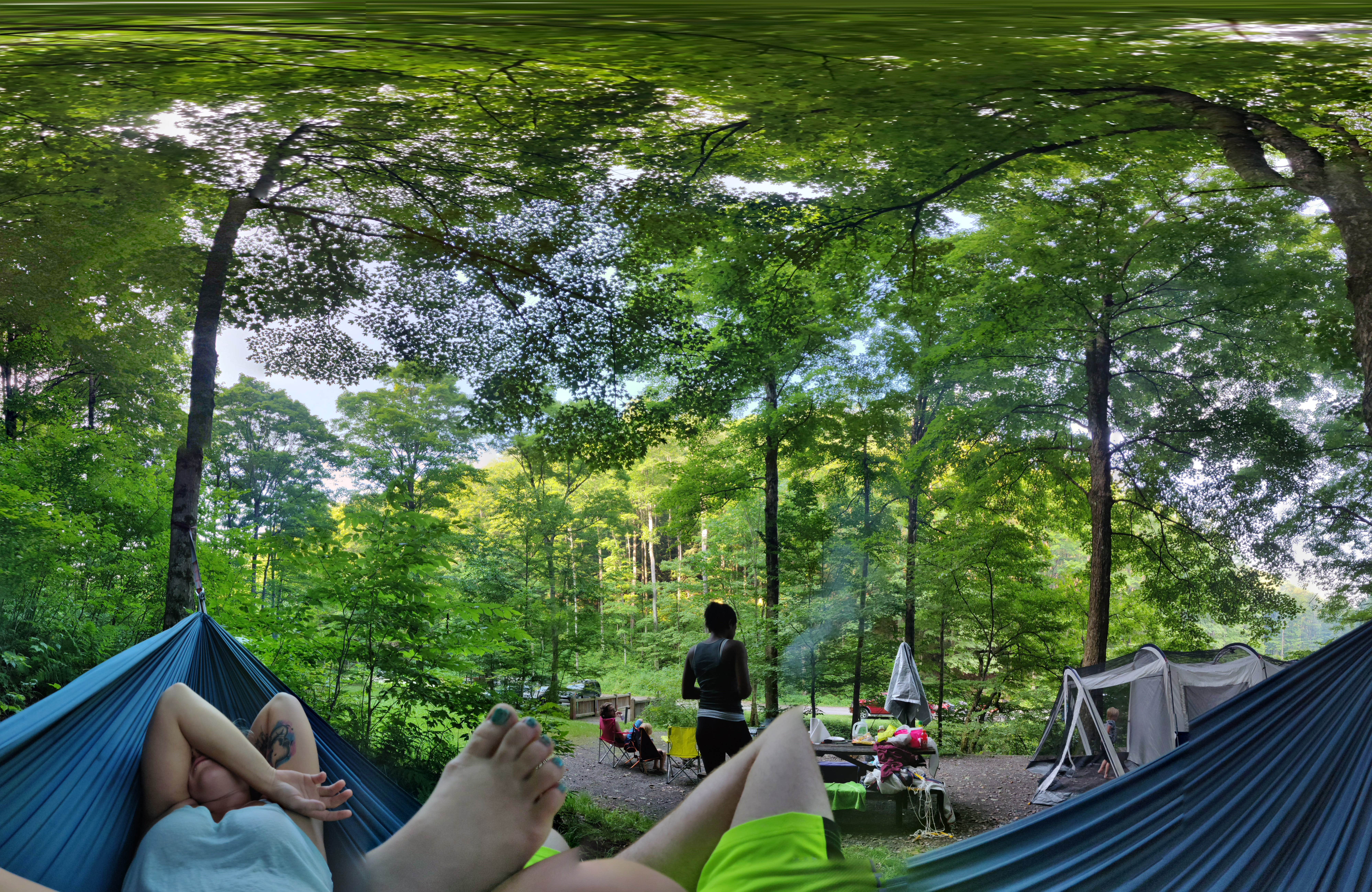 Camper-submitted photo at Lyman Run State Park Campground near Cammal, PA