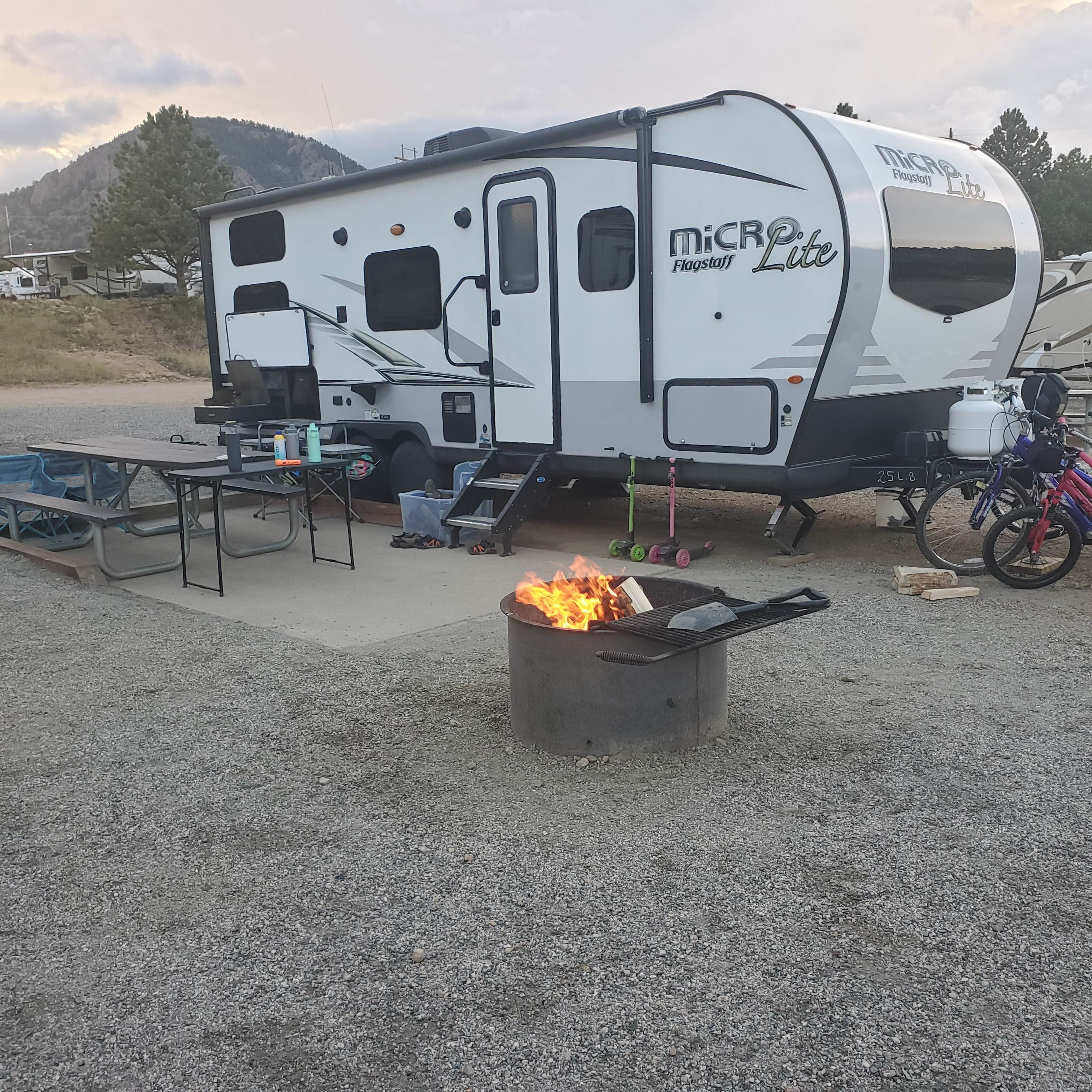 Camper-submitted photo at Estes Park Campground at Mary's Lake near Hygiene, CO
