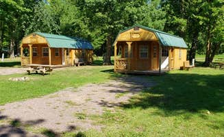 Hannah D.'s photo of a cabin at Banning RV Park and Campground near Cambridge, MN