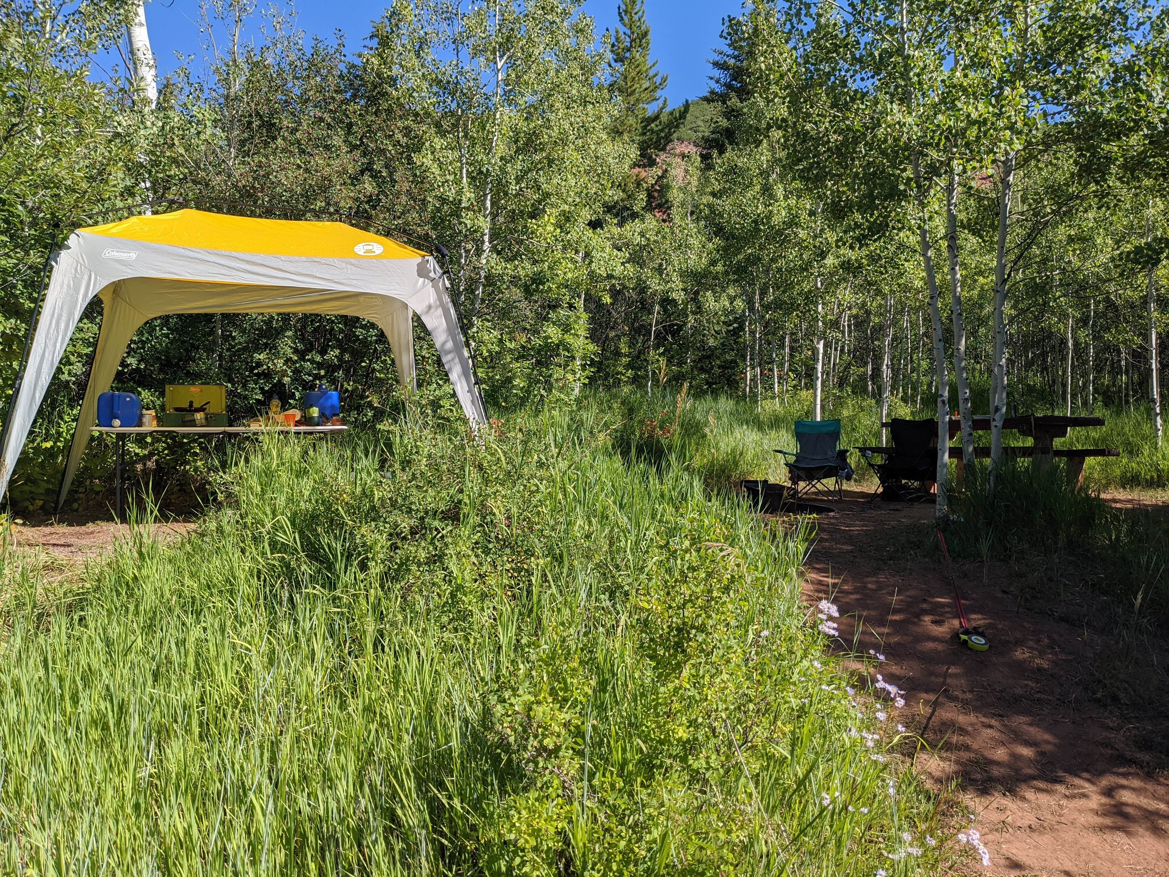 Camper-submitted photo at North Fork Campground near Glenwood Springs, CO