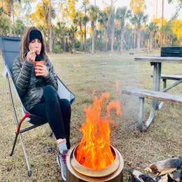 Horseshoe Primitive Campground in Picayune Strand State Forest