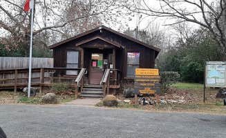 Amie M.'s photo of a cabin at Fort Parker State Park Campground near Waco Lake