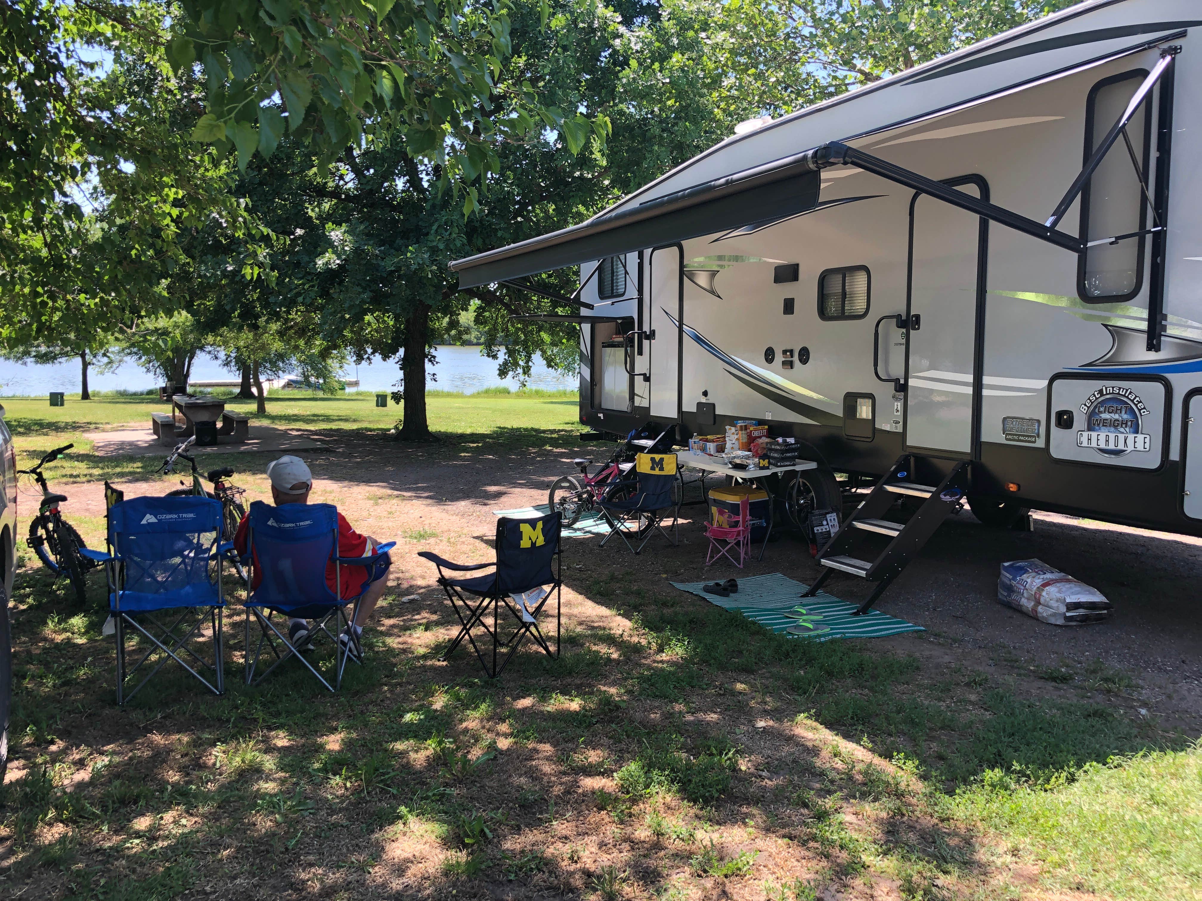 Harvey County East Park Camping | Newton, KS