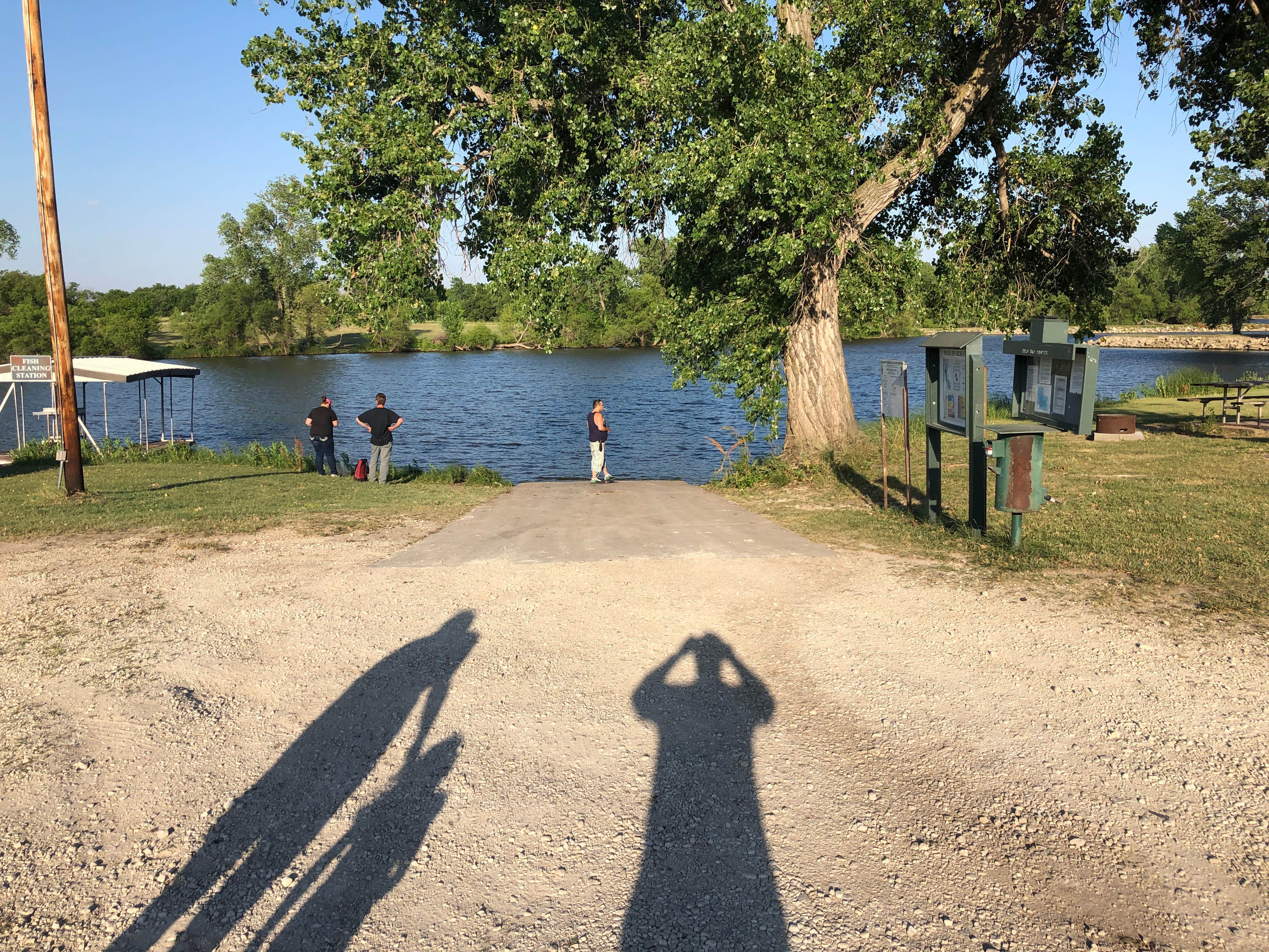 Stanleigh S.'s photo of tent camping at Harvey County East Park near Augusta, KS