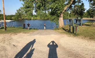 Stanleigh S.'s photo of tent camping at Harvey County East Park in Kansas