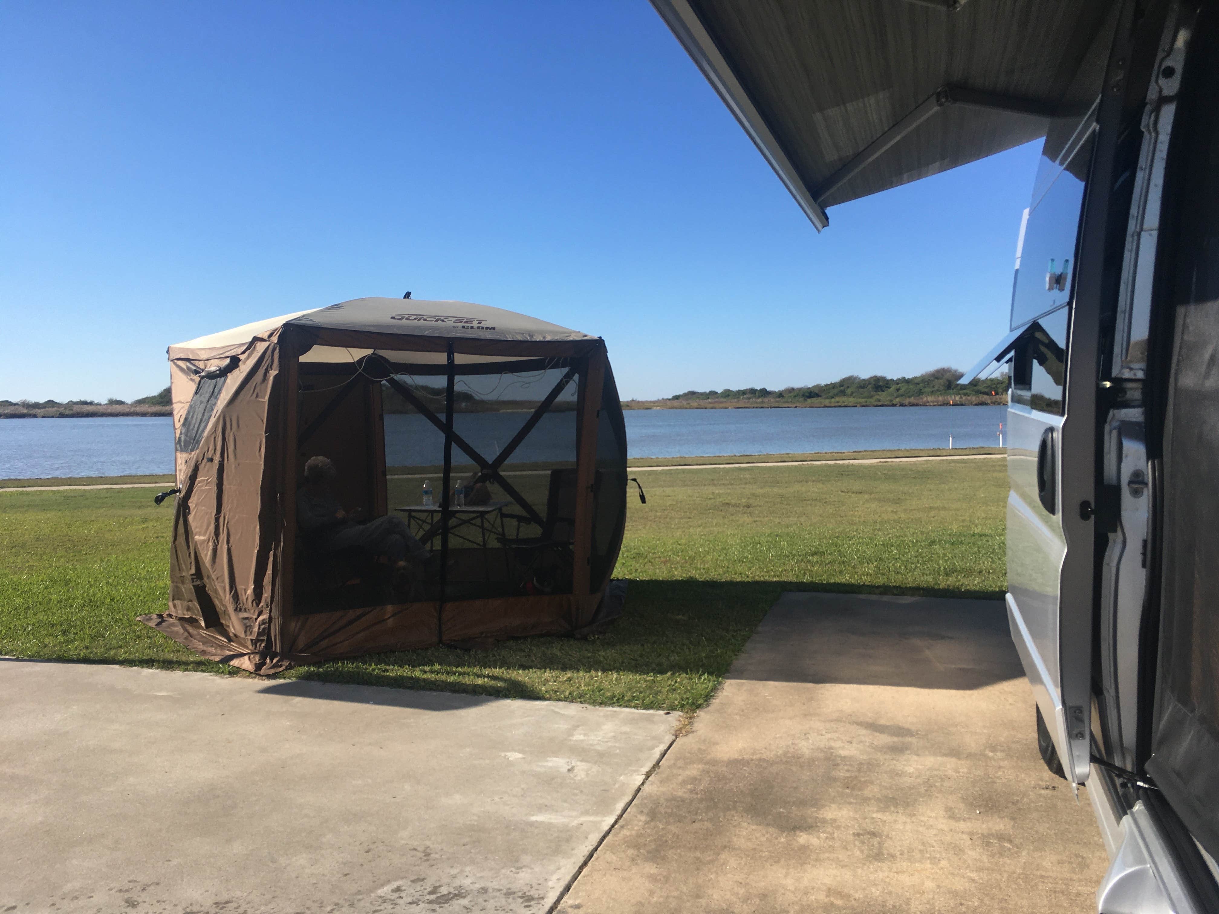 Camper-submitted photo at Matagorda Bay Nature Park near Edna, TX