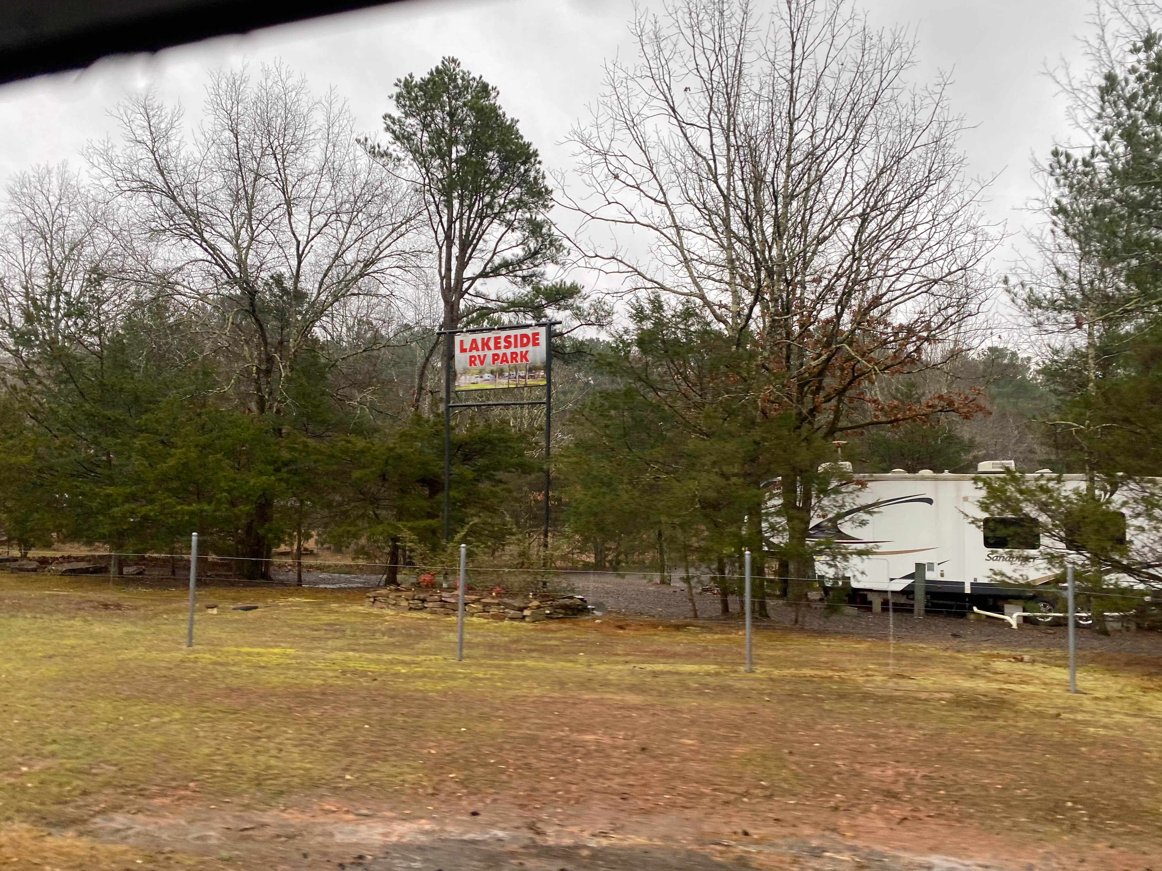 Shana D.'s photo of rv camping at Lakeside RV Park near Greers Ferry Lake