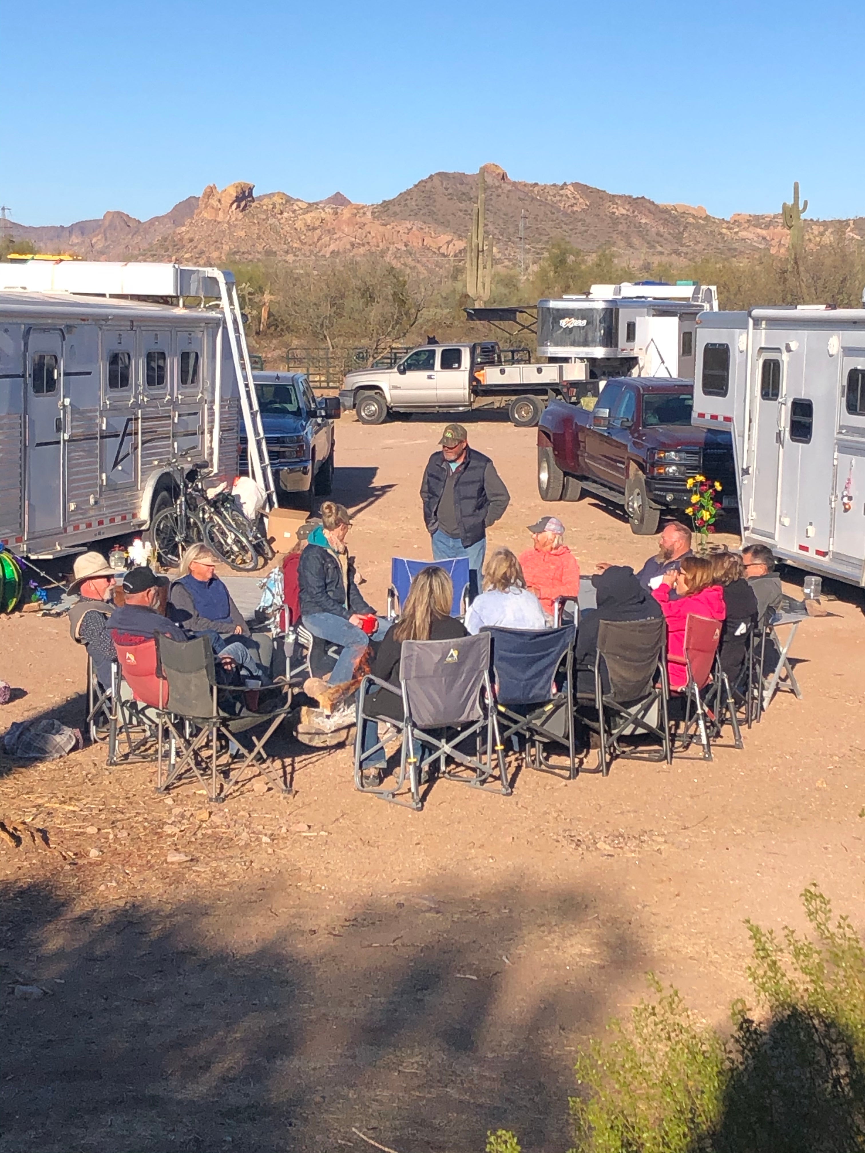 Camper submitted image from Goldfield Ghost Town Dry Camping - 2