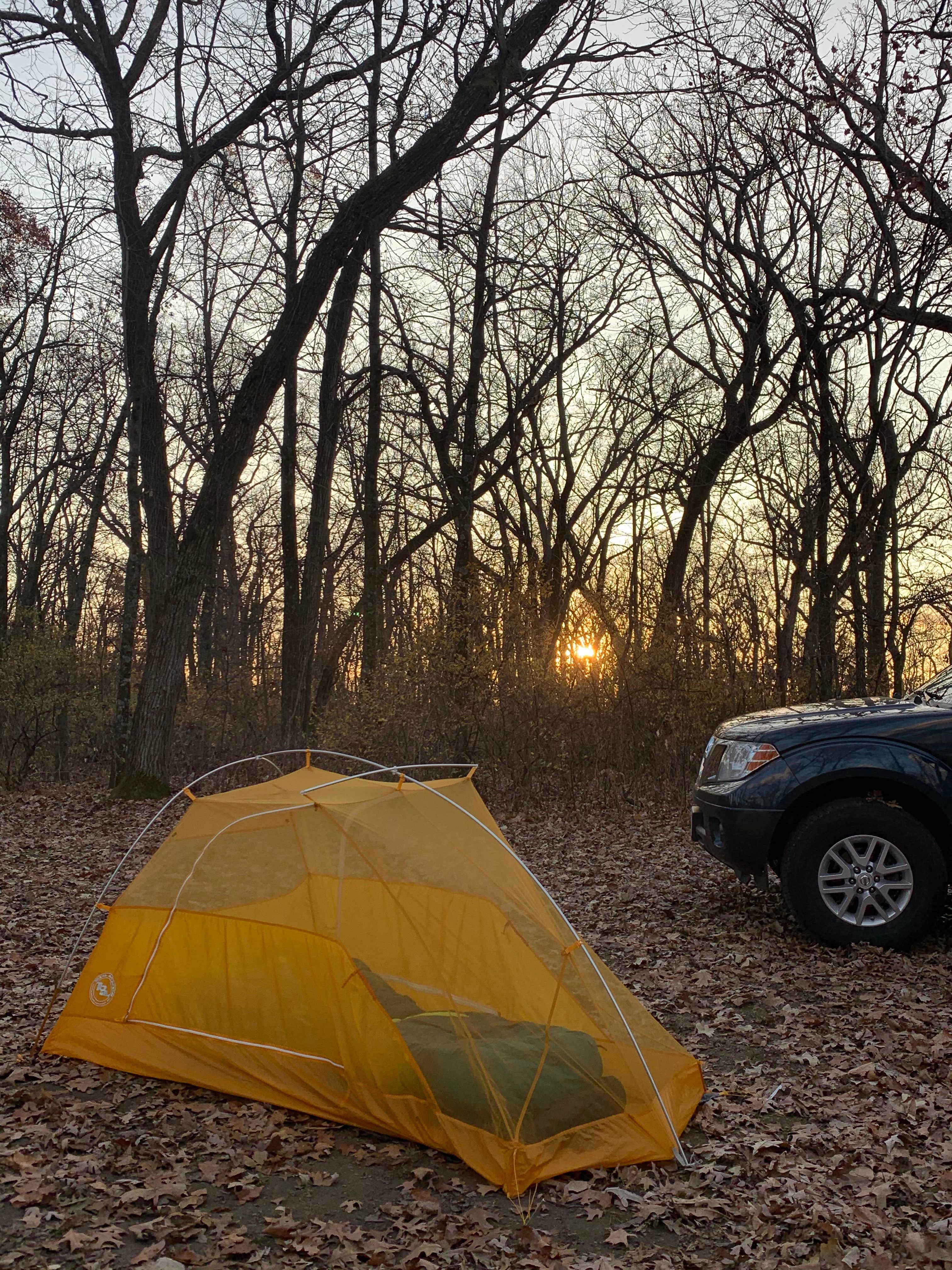 Camper-submitted photo at New Glarus State Park Campground near Lake Mills, WI