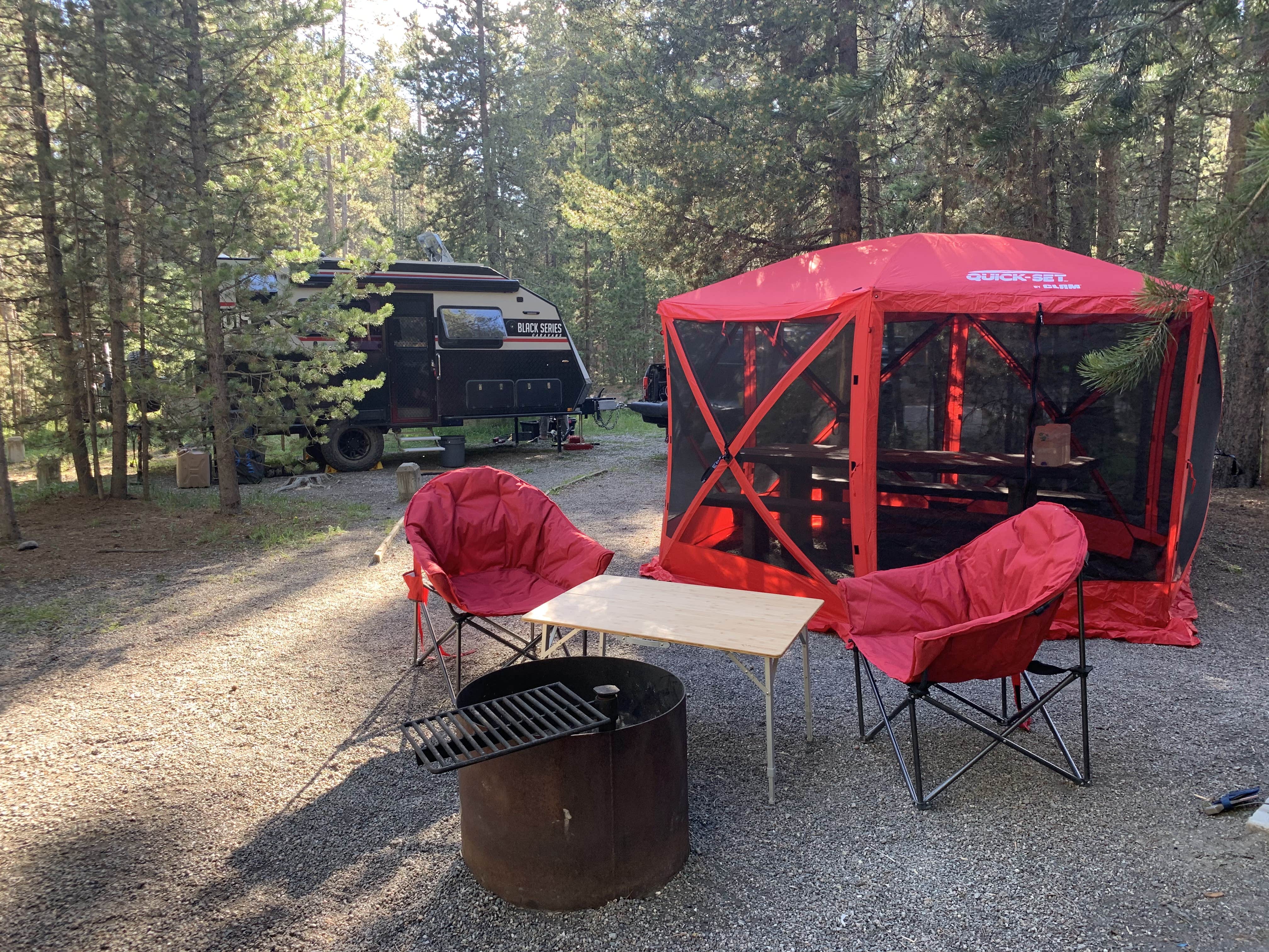 Camping near Cabin Creek: Rainbow Point Campground, West Yellowstone, Montana