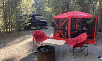 Camping near Madison Arm Resort: Rainbow Point Campground, West Yellowstone, Montana