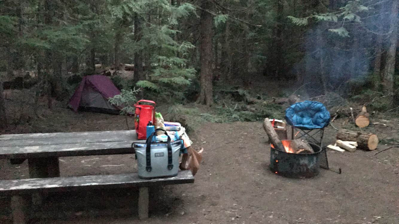Camper-submitted photo at South Skookum Lake Campground near Metaline Falls, WA