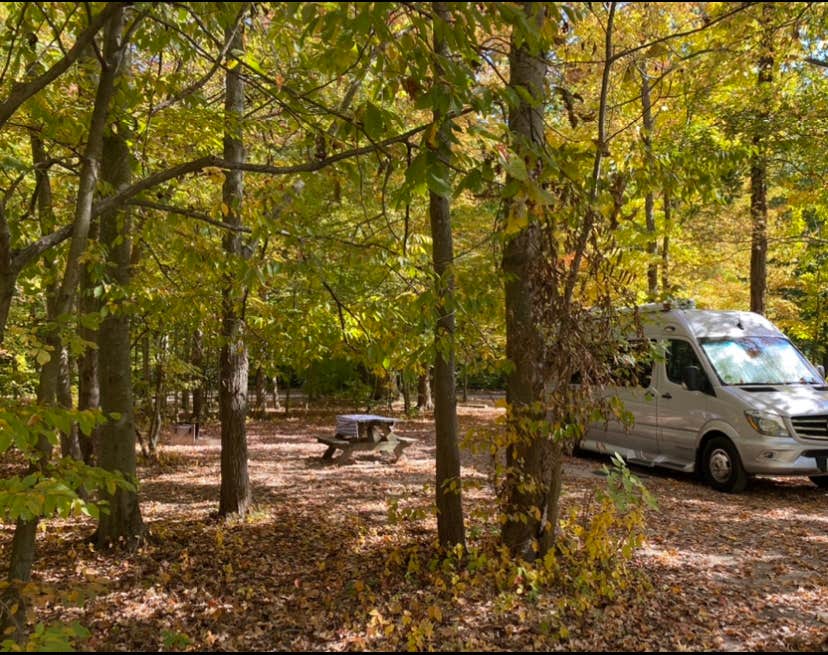 Camper-submitted photo at Paynetown Campground near Bloomington, IN