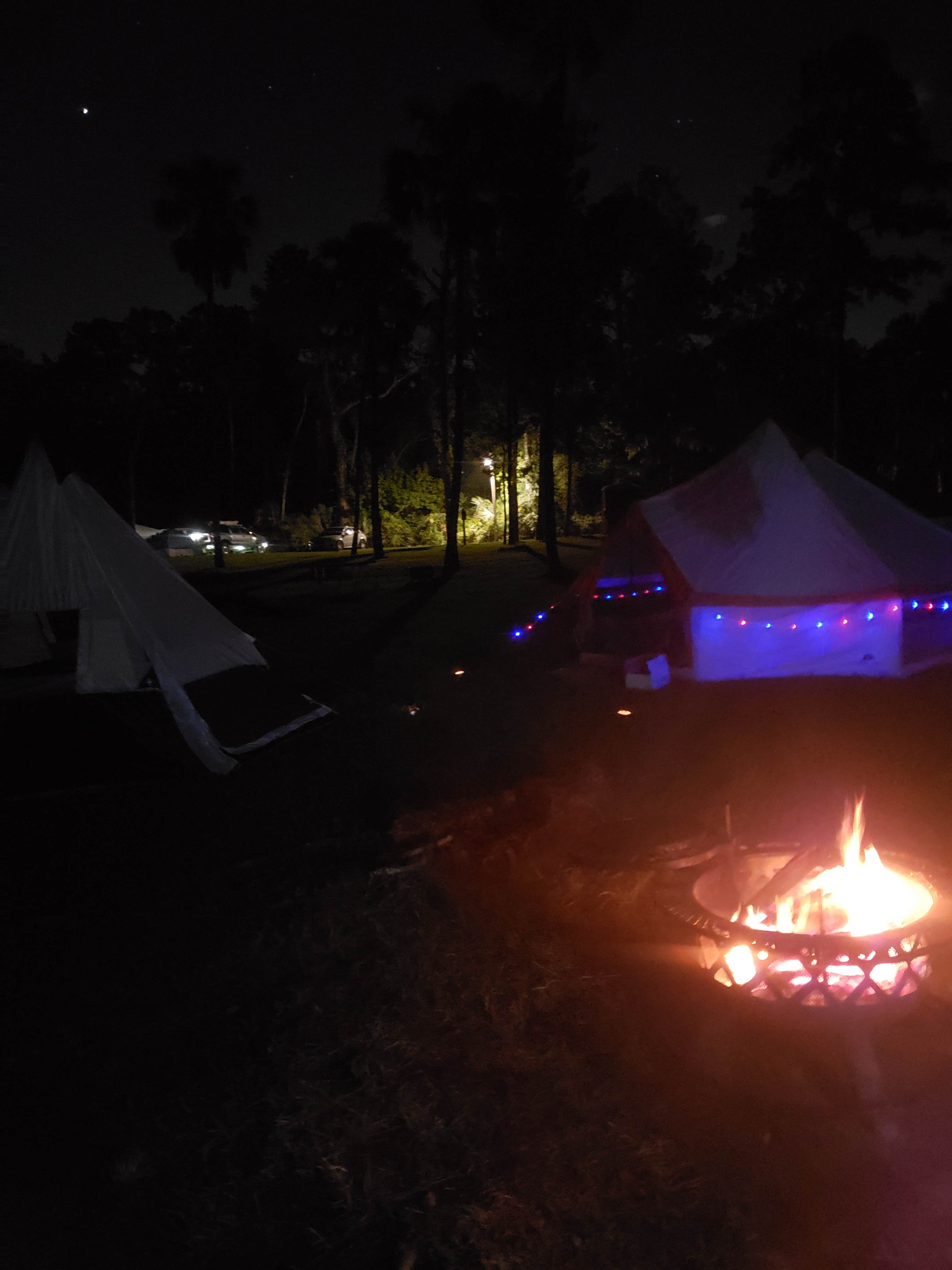 Chad N.'s photo of tent camping at King's Landing near Orange City, FL