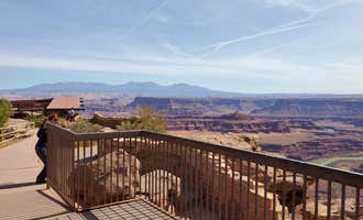 Camping near Moenkopi Yurts — Dead Horse Point State Park: Kayenta Campground — Dead Horse Point State Park, Moab, Utah