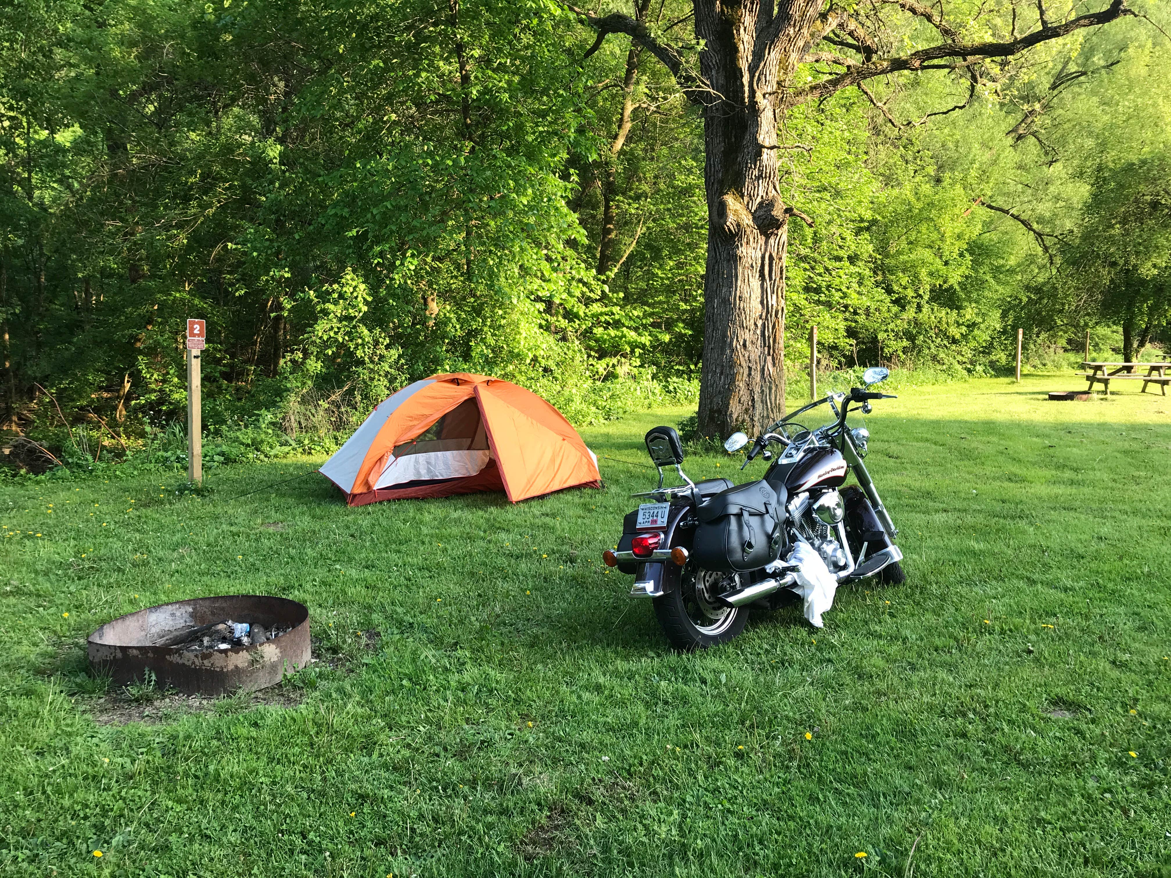 Ruthie L.'s photo at Boat Landing Campground — Bad Axe Watershed near Lansing, IA