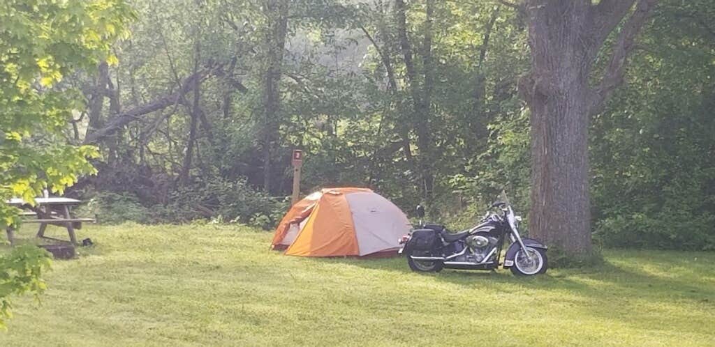 Ruthie L.'s photo at Boat Landing Campground — Bad Axe Watershed near Newton, WI