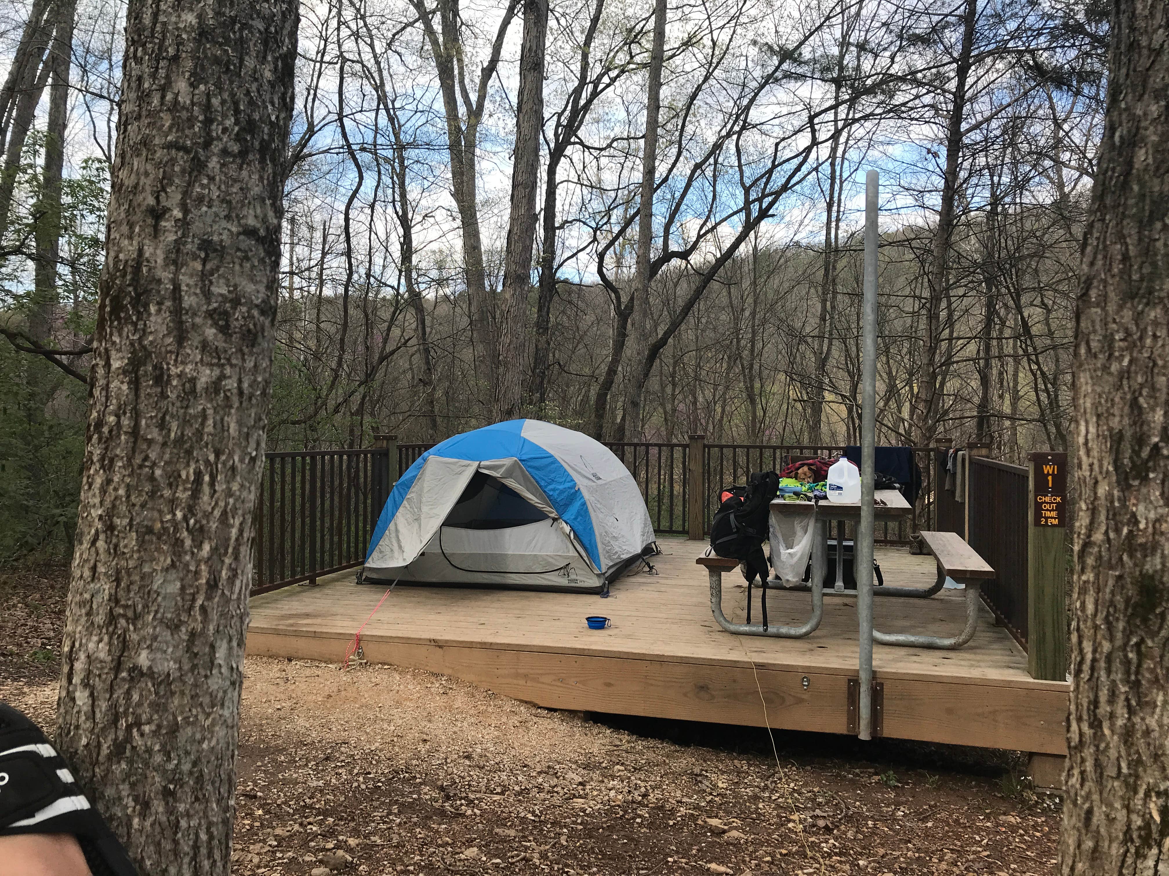 Camper submitted image from Timbuktu Campground — Echo Bluff State Park - 2