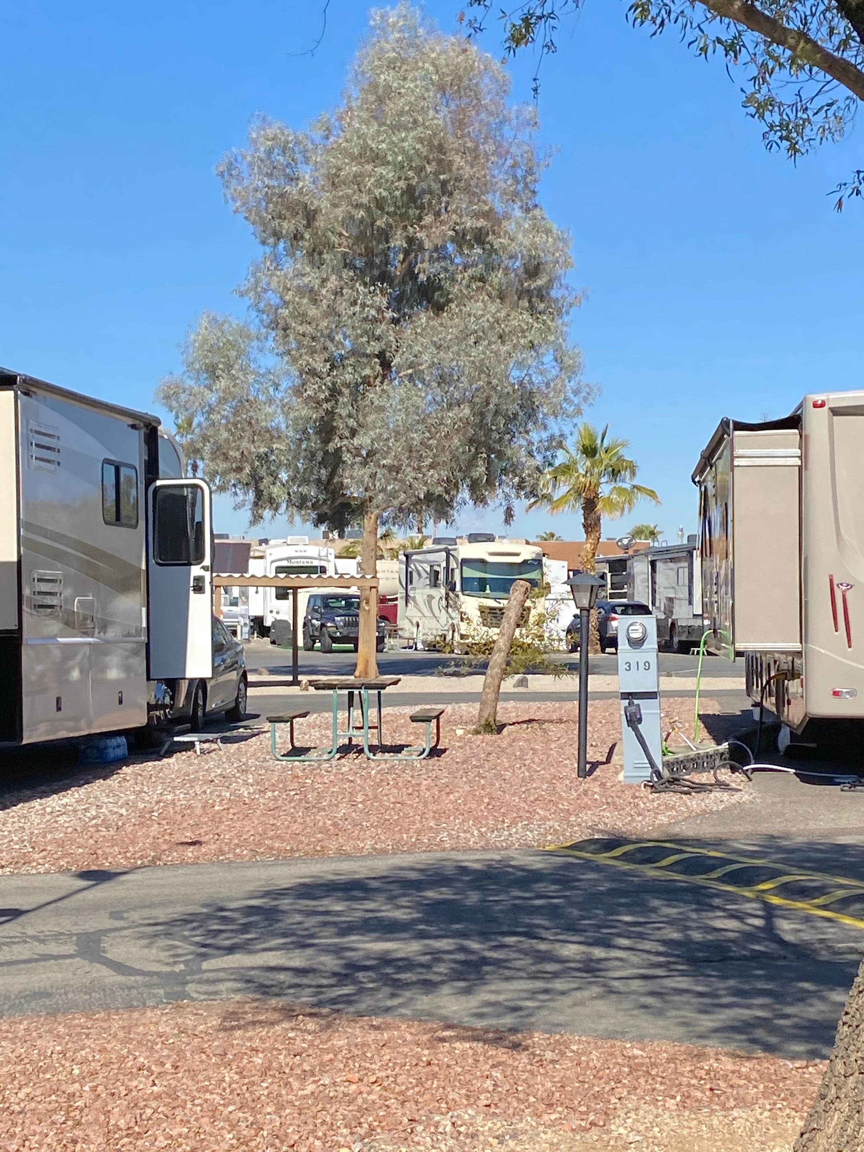 Brittney  C.'s photo of rv camping at Las Vegas RV Resort near Boulder City, NV
