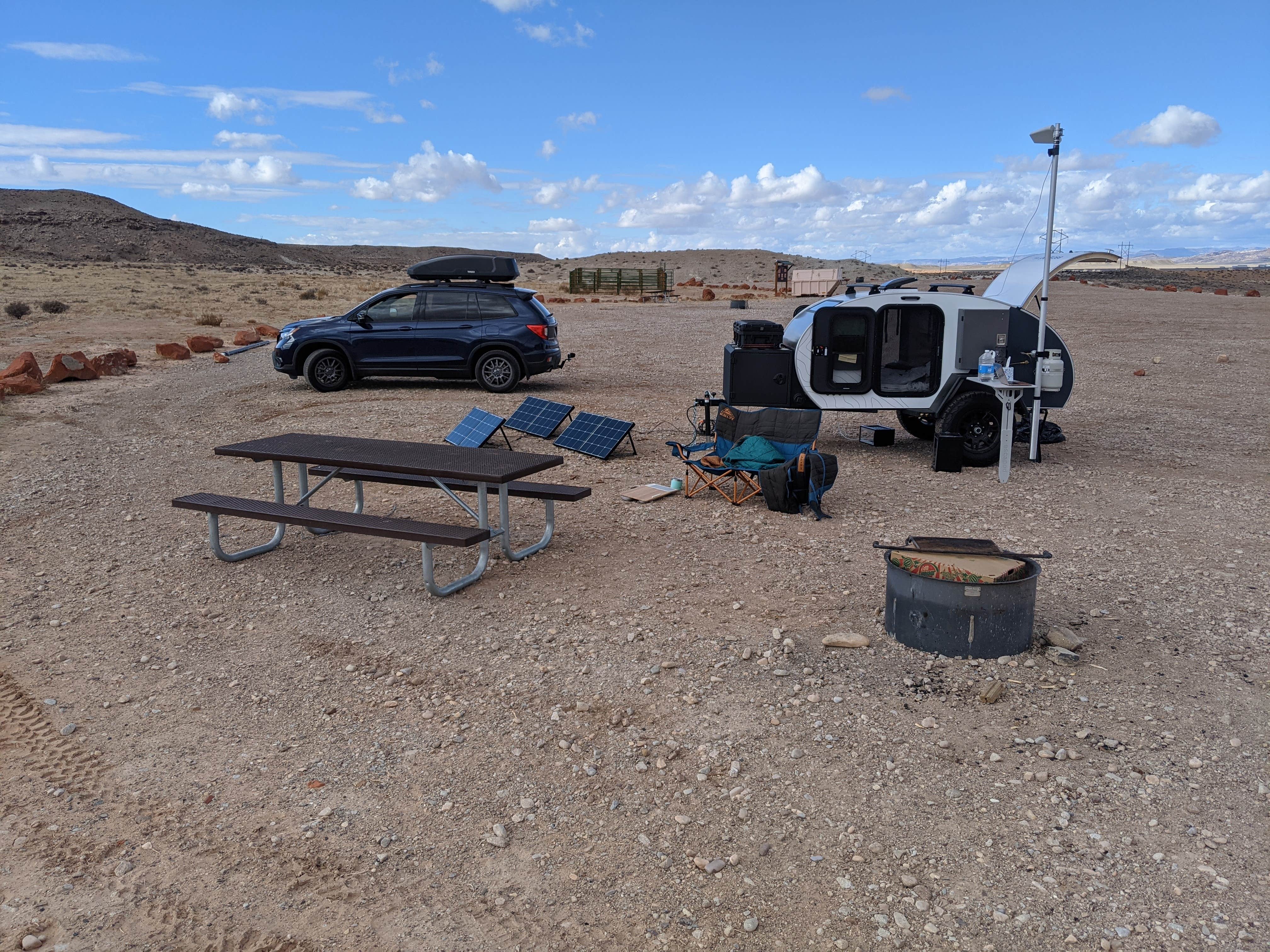 Camper-submitted photo at Courthouse Rock near Castle Valley, UT