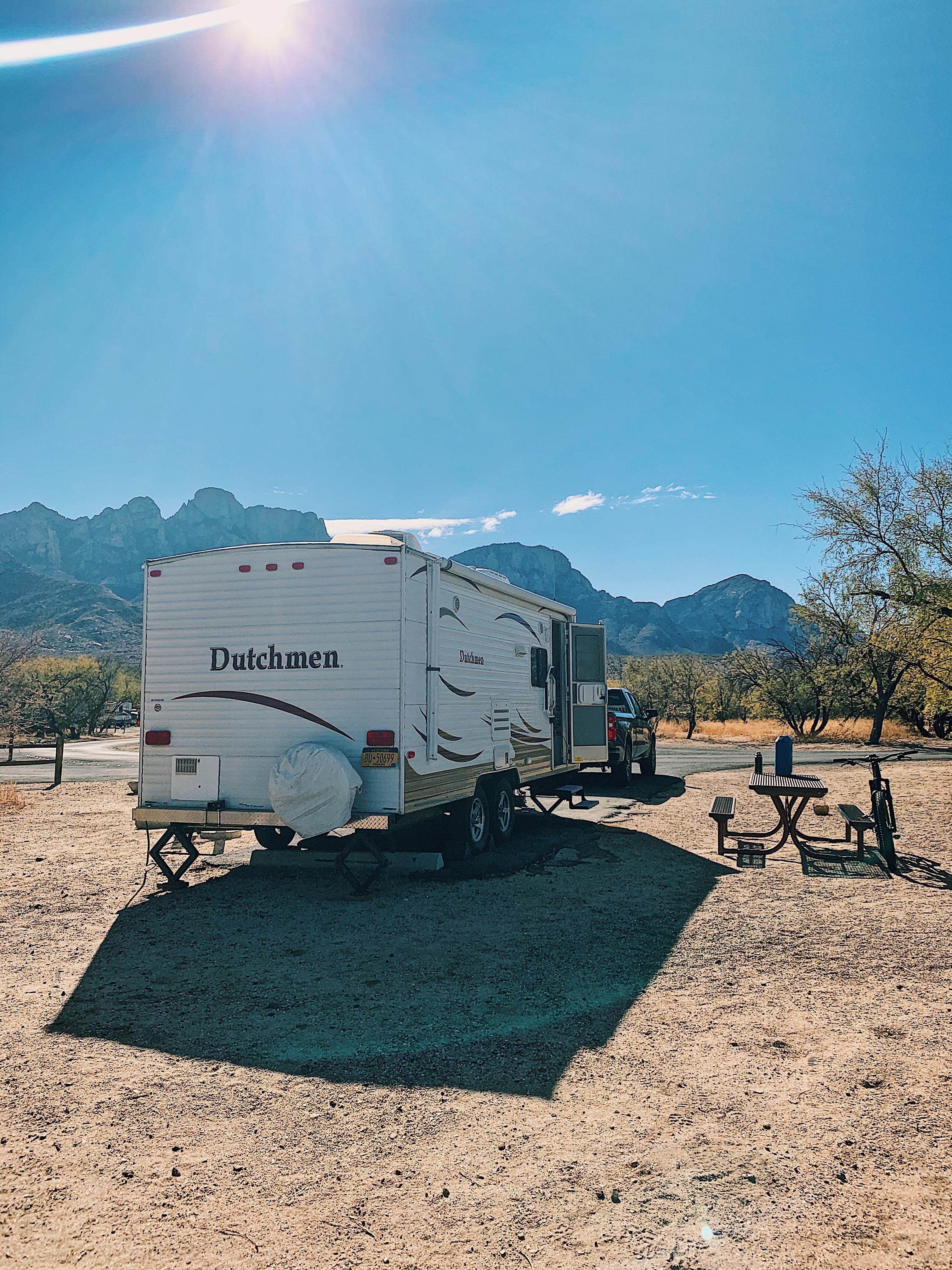 Carlyne F.'s photo of rv camping at Catalina State Park Campground near Mammoth, AZ