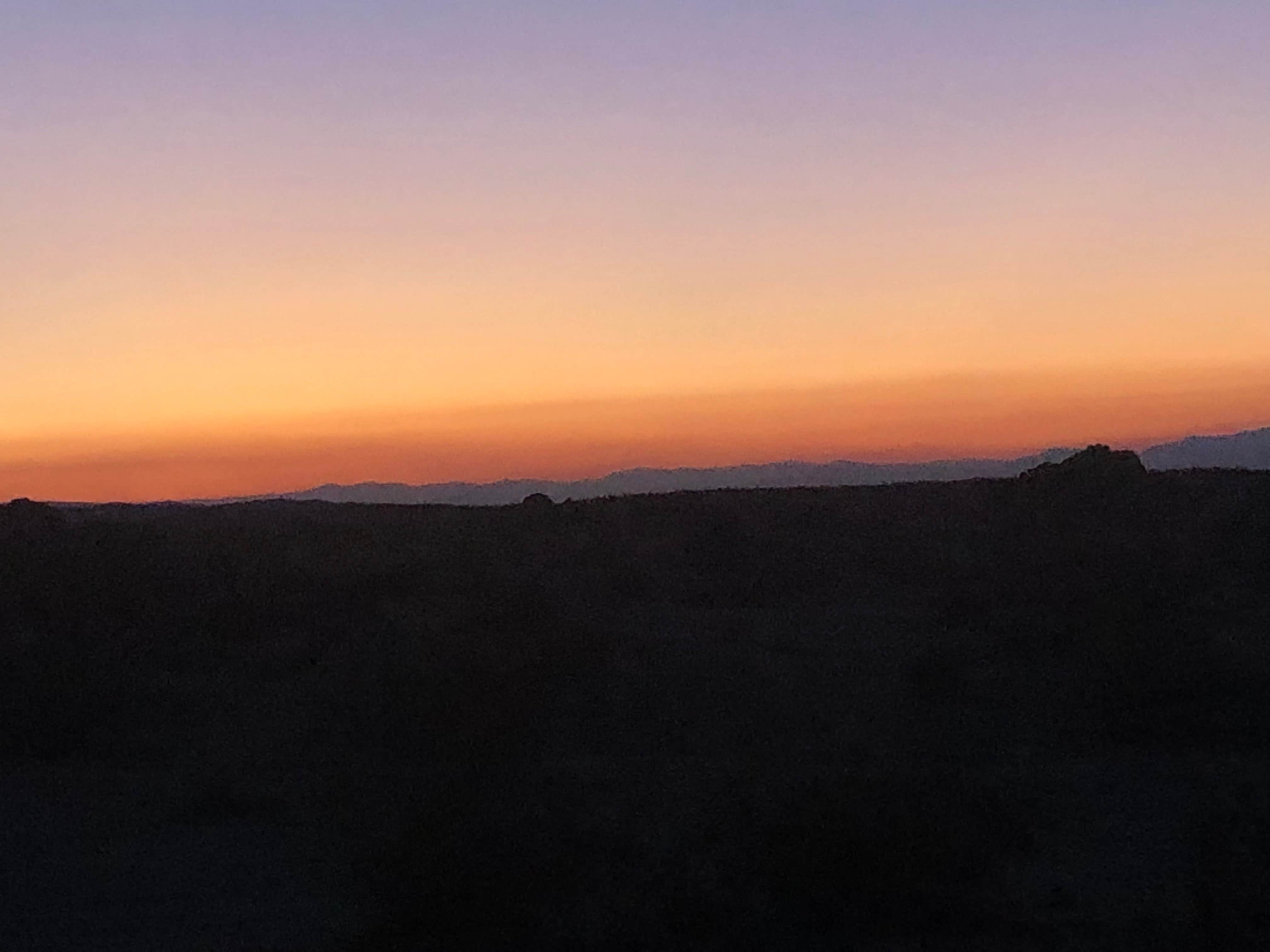 Sara S.'s photo of a dispersed camping area at Wagon Wheel Staging Area near Red Mountain, CA