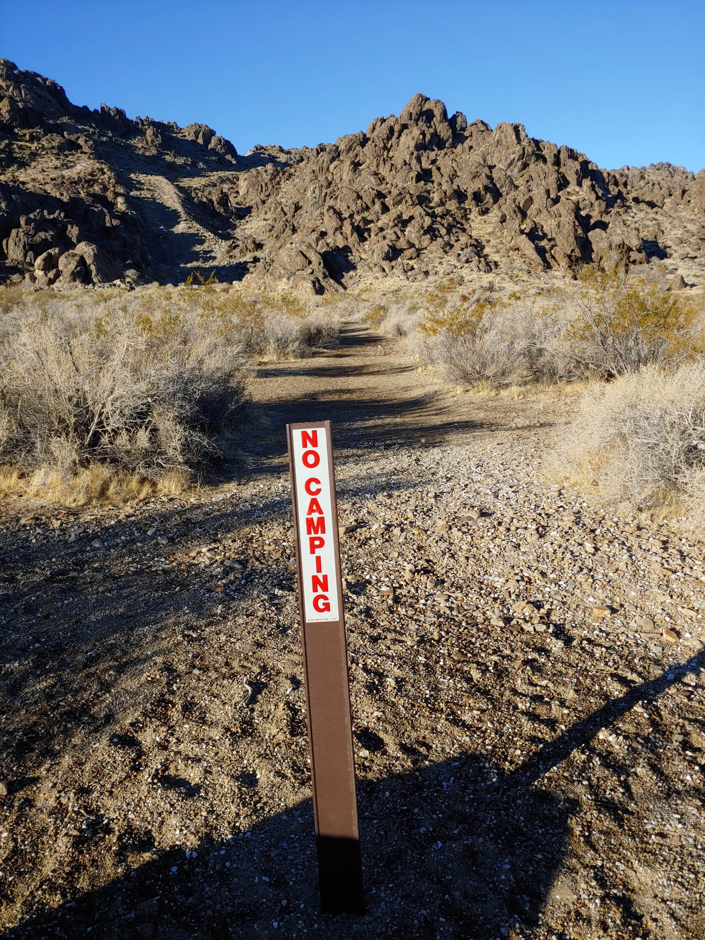 Camper-submitted photo at Sawtooth Canyon Campground near Helendale, CA
