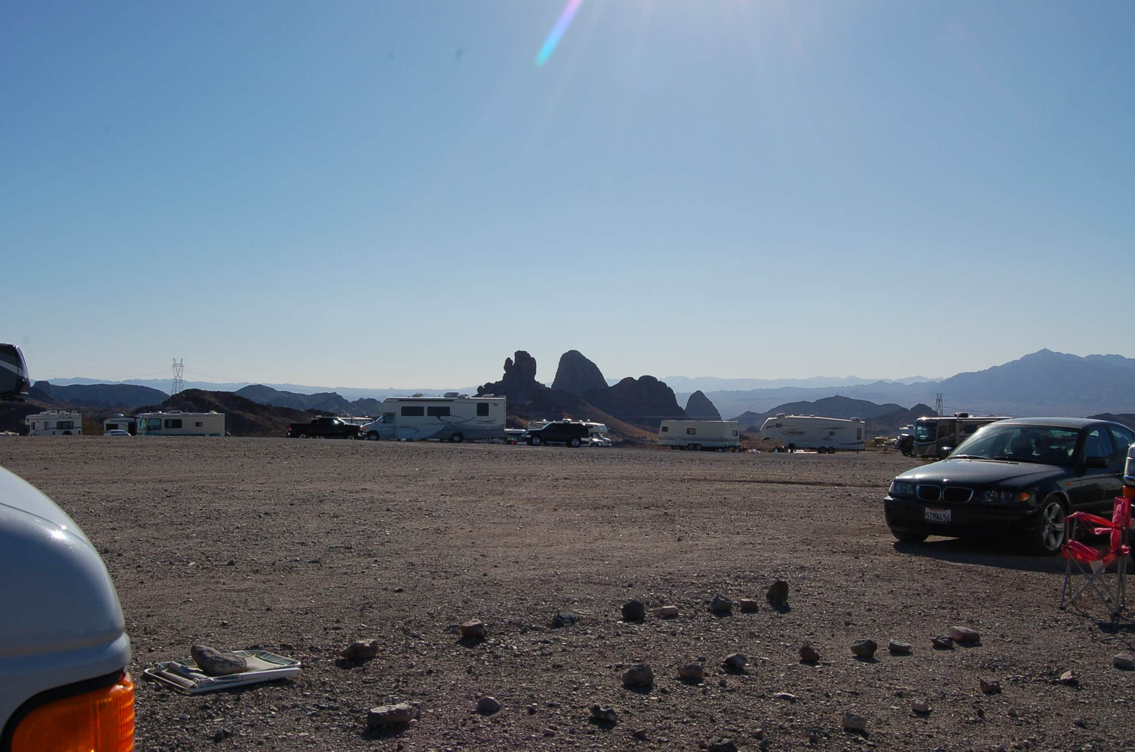Shawn A.'s photo of a dispersed camping area at Lone Tree Dispersed Camping BLM near Mohave Valley, AZ