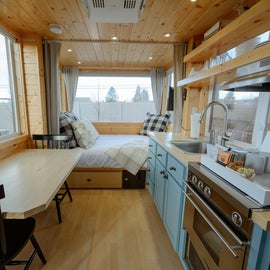 Interior of The Cottage Tiny House