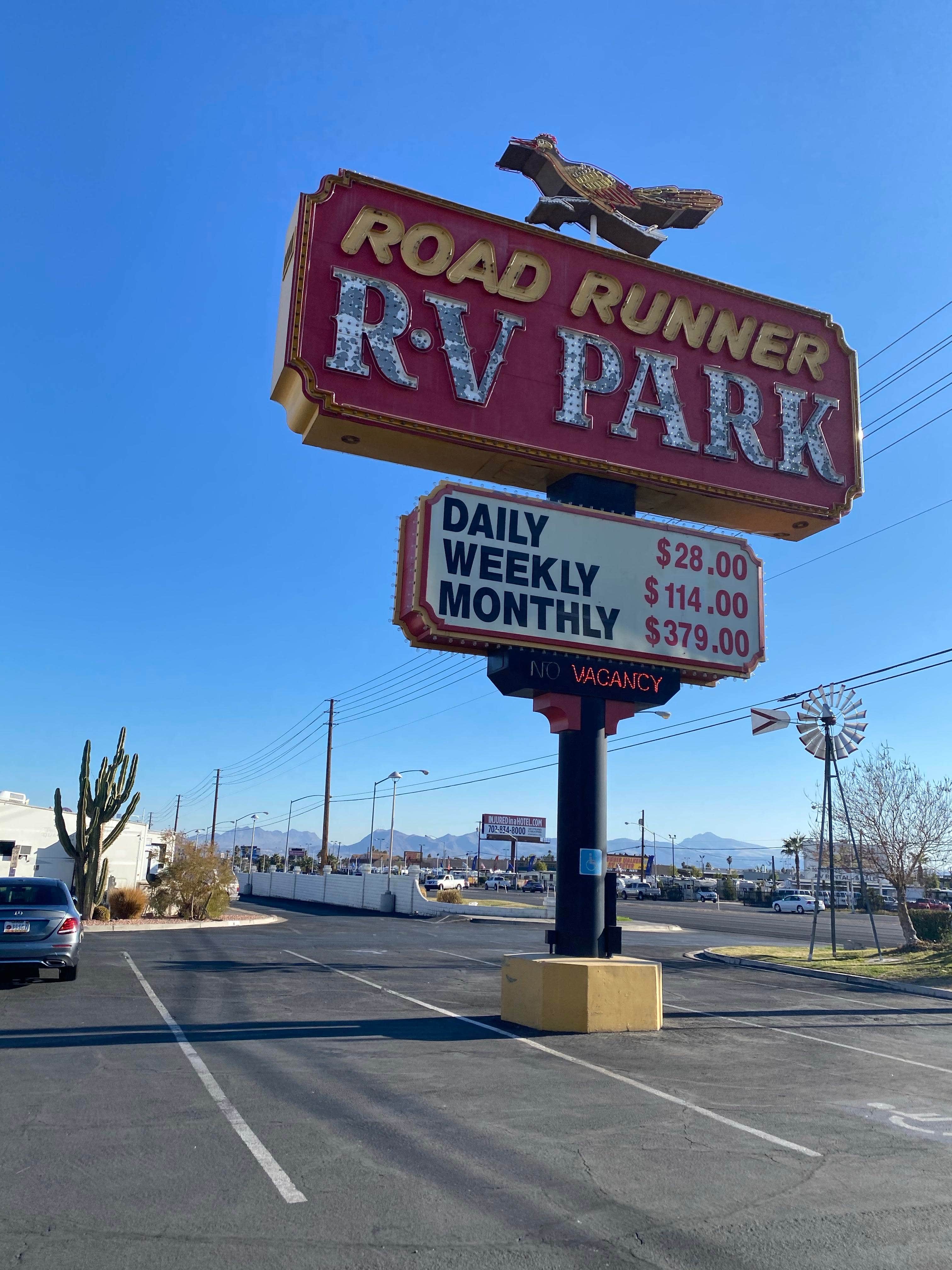Camper-submitted photo at Road Runner RV Park near Sloan, NV