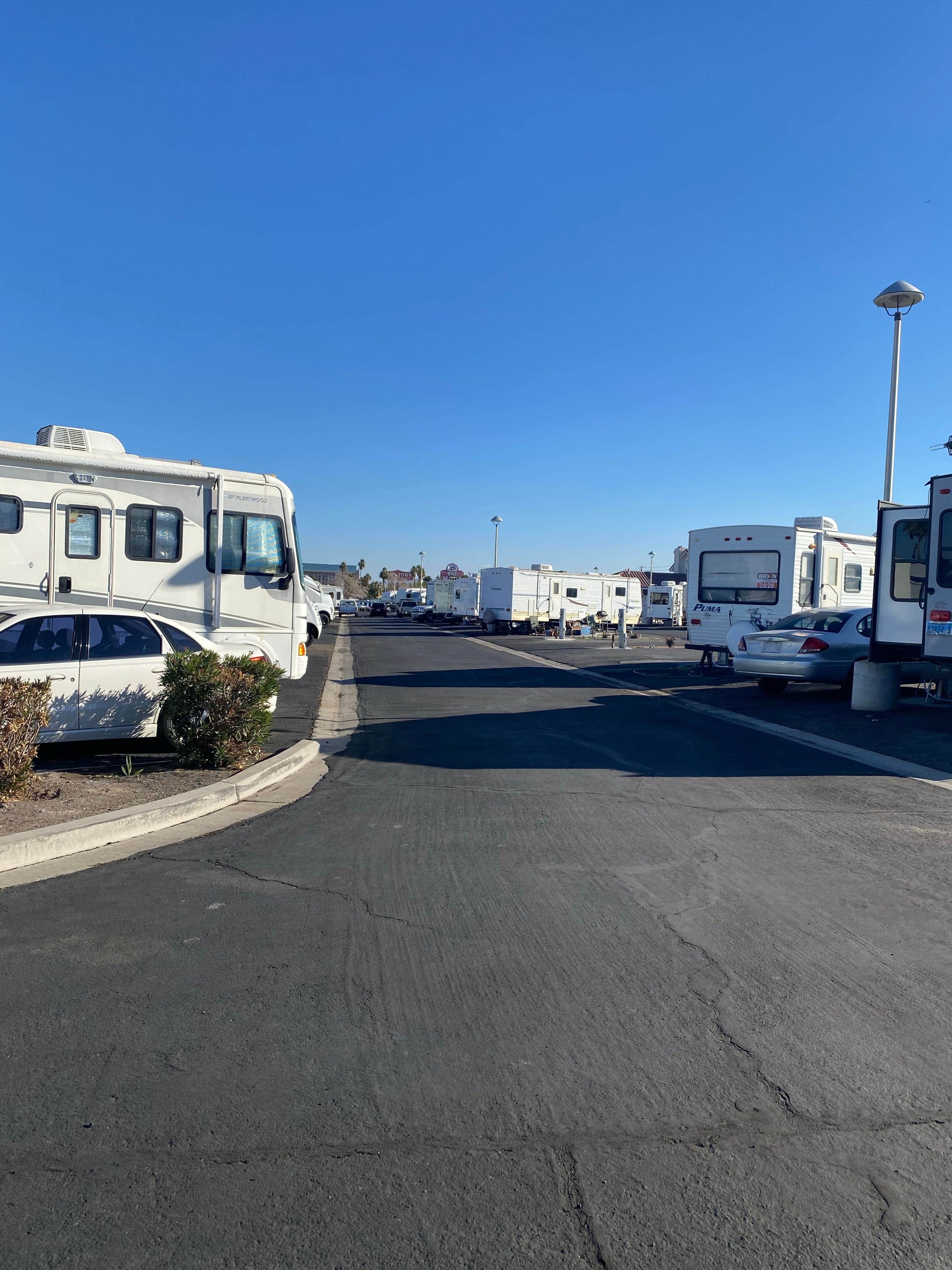 Brittney  C.'s photo of rv camping at Road Runner RV Park near Sloan, NV